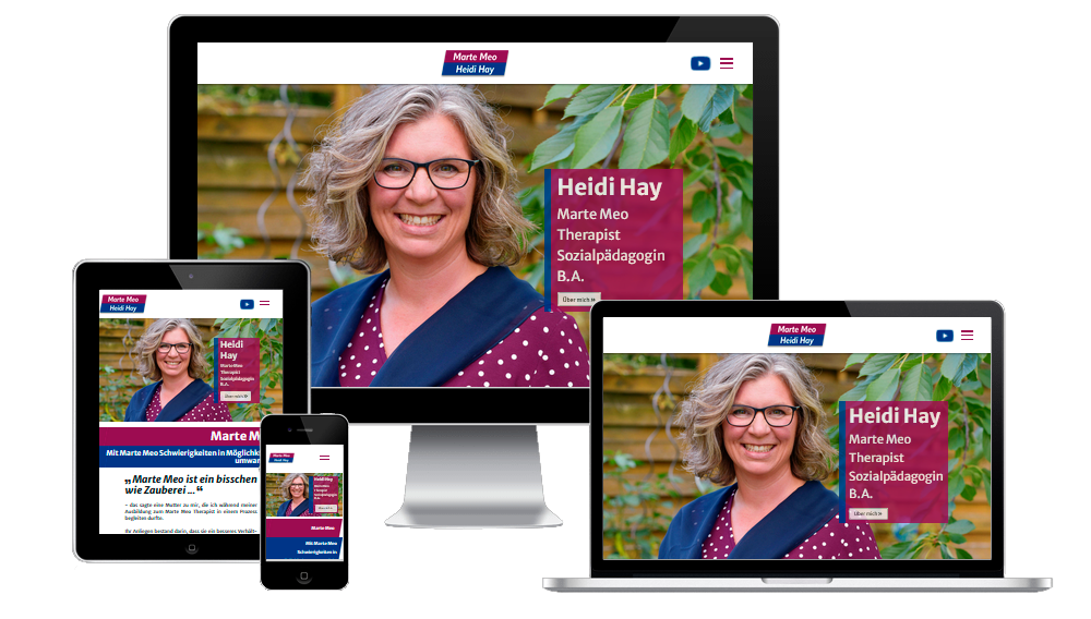 Webdesign für eine Erziehungsberaterin aus der Nähe des Donnersbergkreises